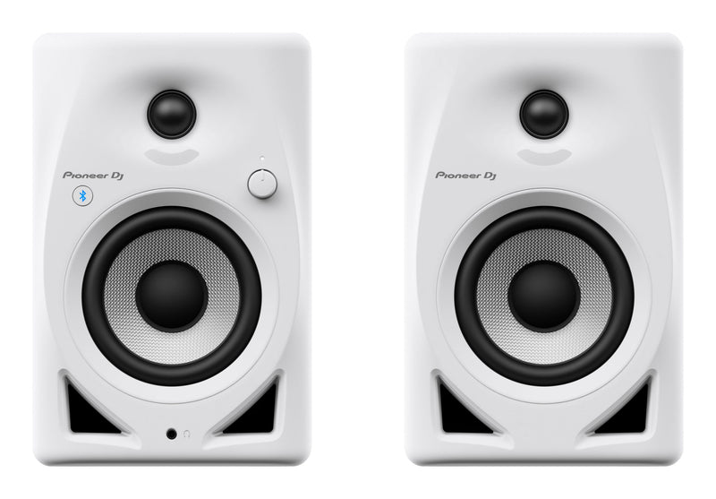 Pioneer DJ DM-40D-BT Bluetooth DJ Monitors - White