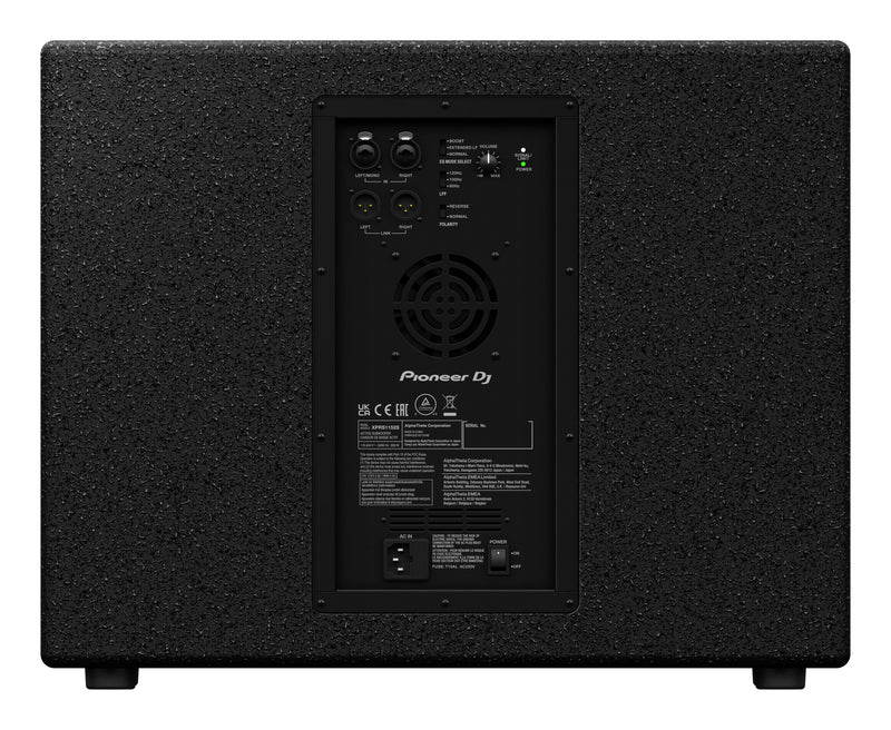 Pioneer DJ XPRS-1152S Active Sub PA Speaker