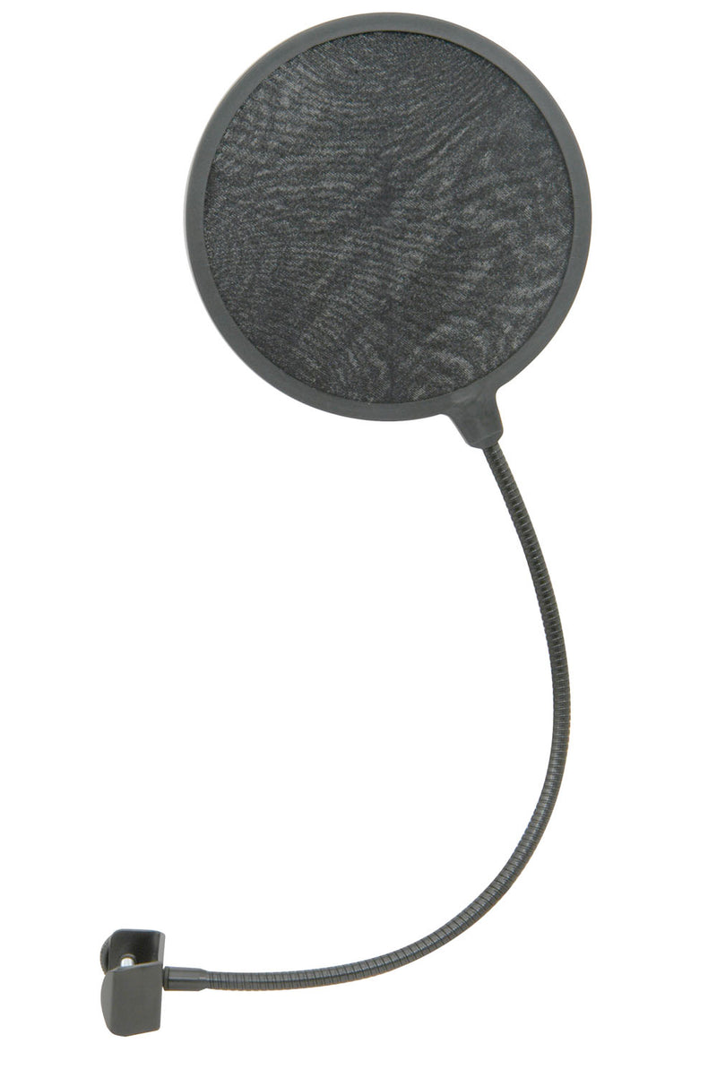 Citronic 6.5" Microphone Pop Screen - Standard Clamp