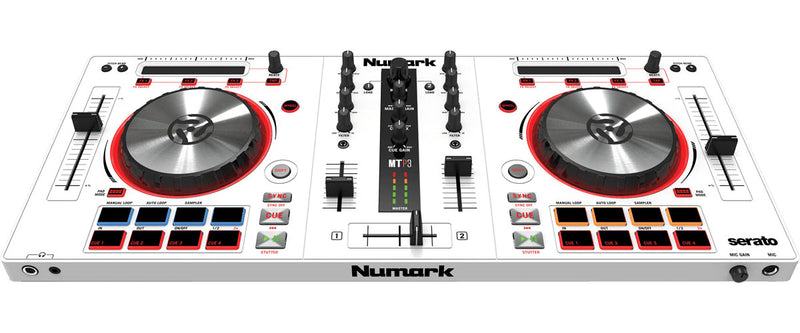 Numark Mixtrack Pro 3 Limited Edition White