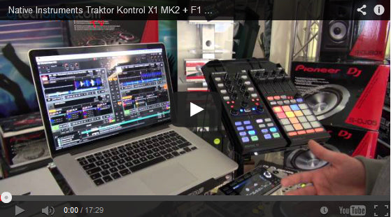 Native Instruments Traktor Kontrol X1 + F1 Demo Video