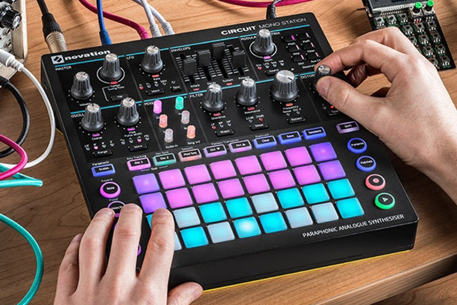 Novation’s Circuit Mono Station: An all in one analog synth and sequencer for Under £500!