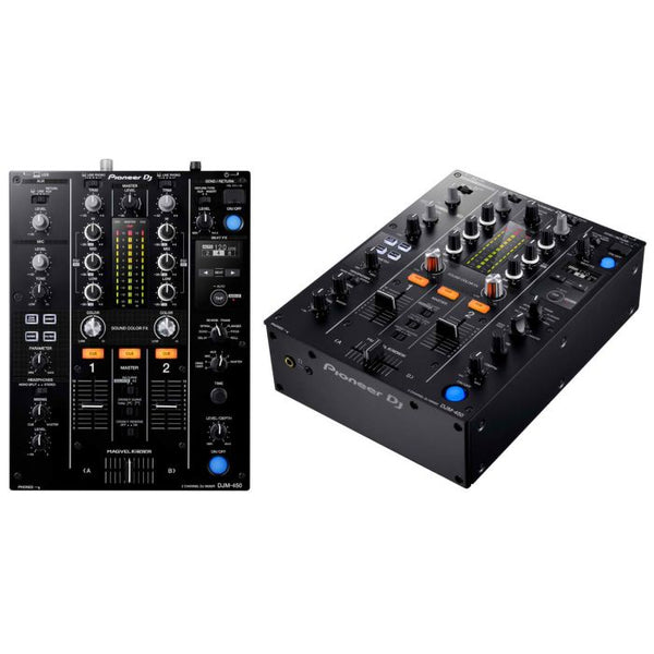 Pioneer DJM-450 Mixer - Complete 2-Channel Package!