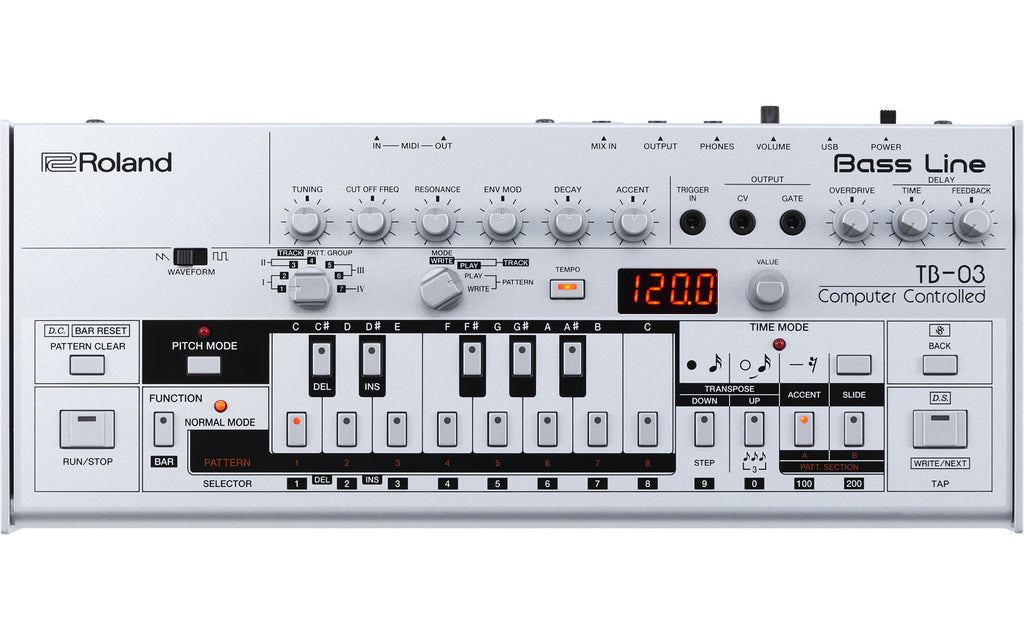 DTM・DAW TB-3 Roland Roland TB-03: The TB-303 Condensed & Improved