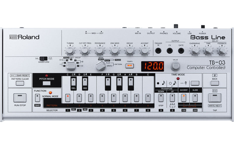 Roland TB-03: The TB-303 Condensed & Improved