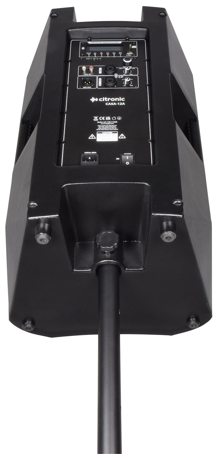 CASA Active PA Cabinets with DSP, USB/SD and Bluetooth