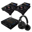 Alphatheta CDJ-3000X,  DJM-A9 & HDJ-F10TX Package