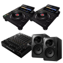 Alphatheta CDJ-3000X, DJM-V10 & VM-50 Package