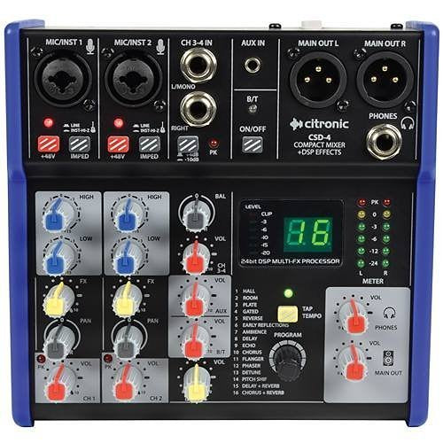 Citronic CSD 4 Compact Mixer