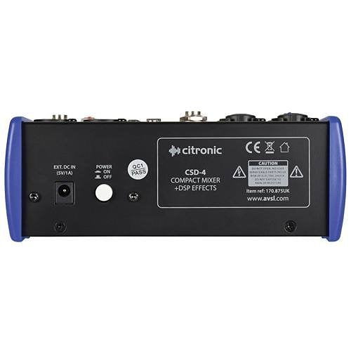 Citronic CSD 4 Compact Mixer