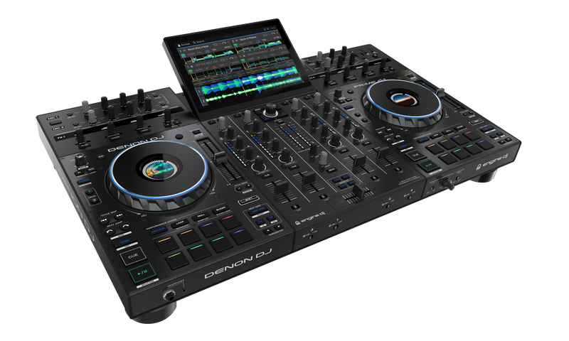 Denon DJ Prime 4 + Standalone 4 Channel USB DJ Controller