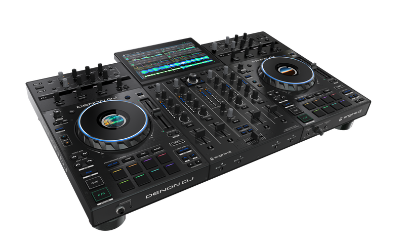 Denon DJ Prime 4 + Standalone 4 Channel USB DJ Controller