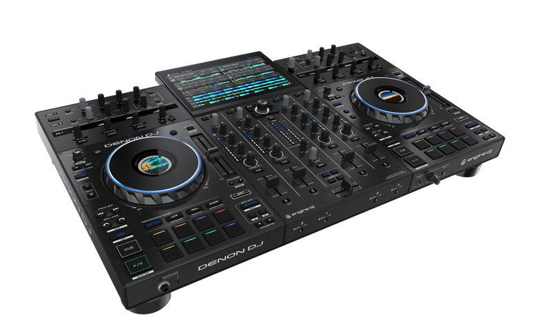 Denon DJ Prime 4 + Standalone 4 Channel USB DJ Controller