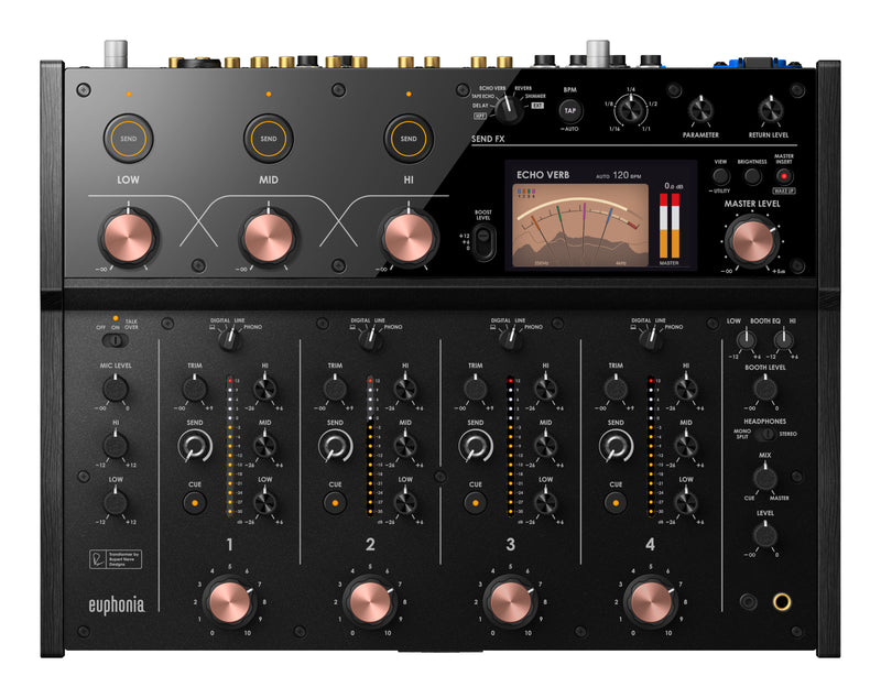 Alphatheta Euphonia Professional 4 Channel Rotary Mixer
