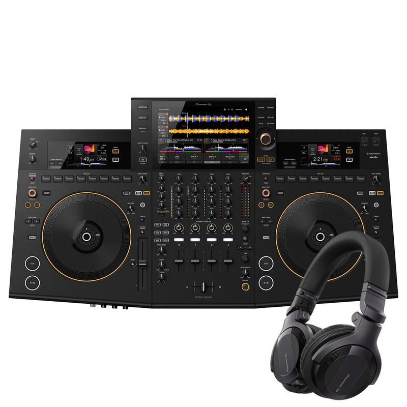 Pioneer DJ Opus Quad & HDJ-CUE1 Headphones Bundle