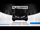 Pioneer DJ PLX-CRSS12 Professional Digital-Analog Hybrid Turntable