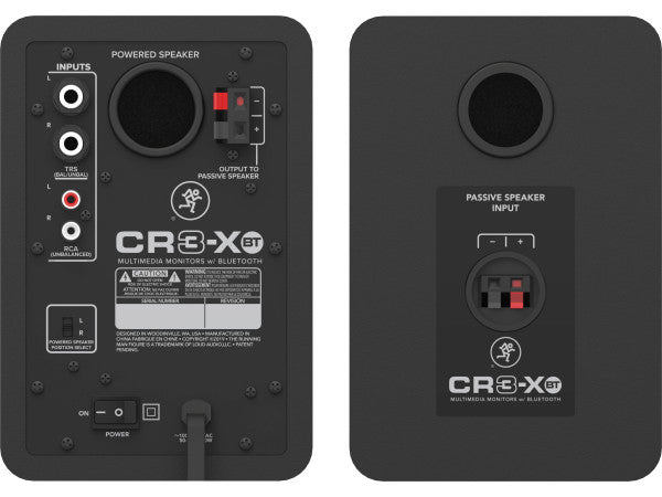 Mackie CR3-XBT 3" Multimedia Monitors