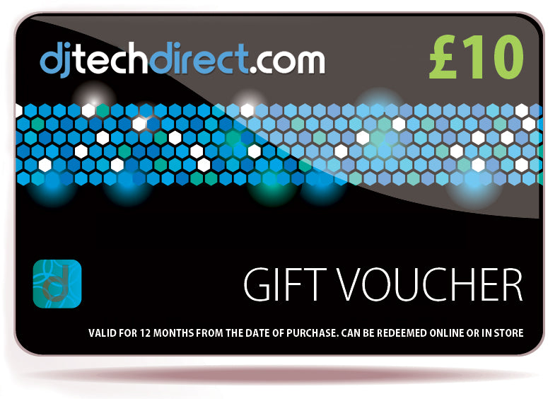 £10 DJ Tech Direct Gift Voucher