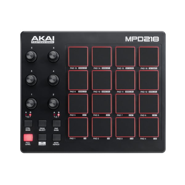 Akai MPD218 USB MIDI Pad Controller