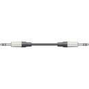 Chord Classic Audio Leads 6.3mm TRS Jack Plug - 6.3mm TRS Jack Plug 1.5m