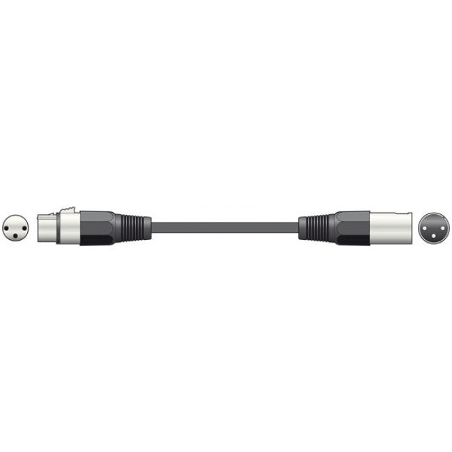 Chord Essential Microphone Leads XLR Female - XLR Male 6m