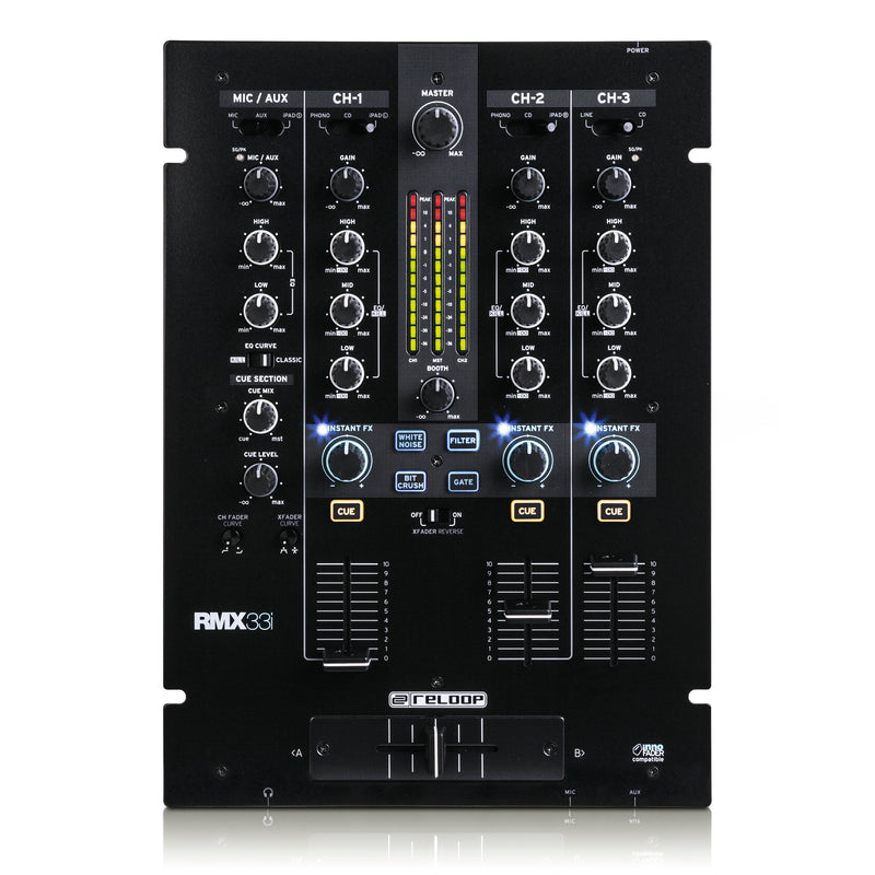 Reloop RMX-33i 3 Channel DJ Mixer