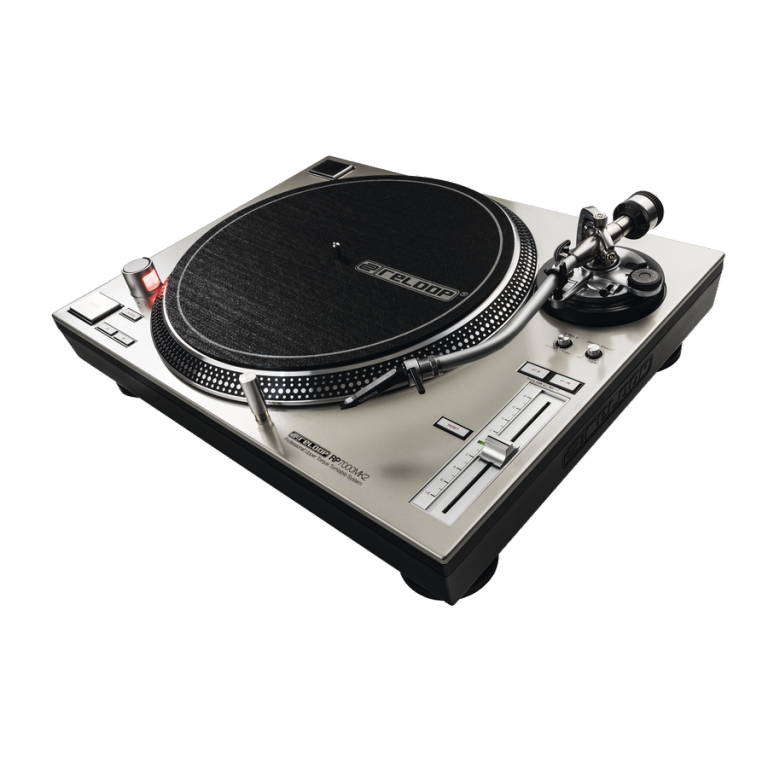 Reloop RP-7000 MK2 Professional Silver High Torque Club Standard Turntable