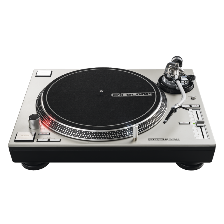 Reloop RP-7000 MK2 Professional Silver High Torque Club Standard Turntable