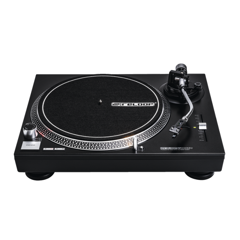 Reloop RP-2000 MK2 USB Quartz-controlled DJ Turntable with Direct Drive
