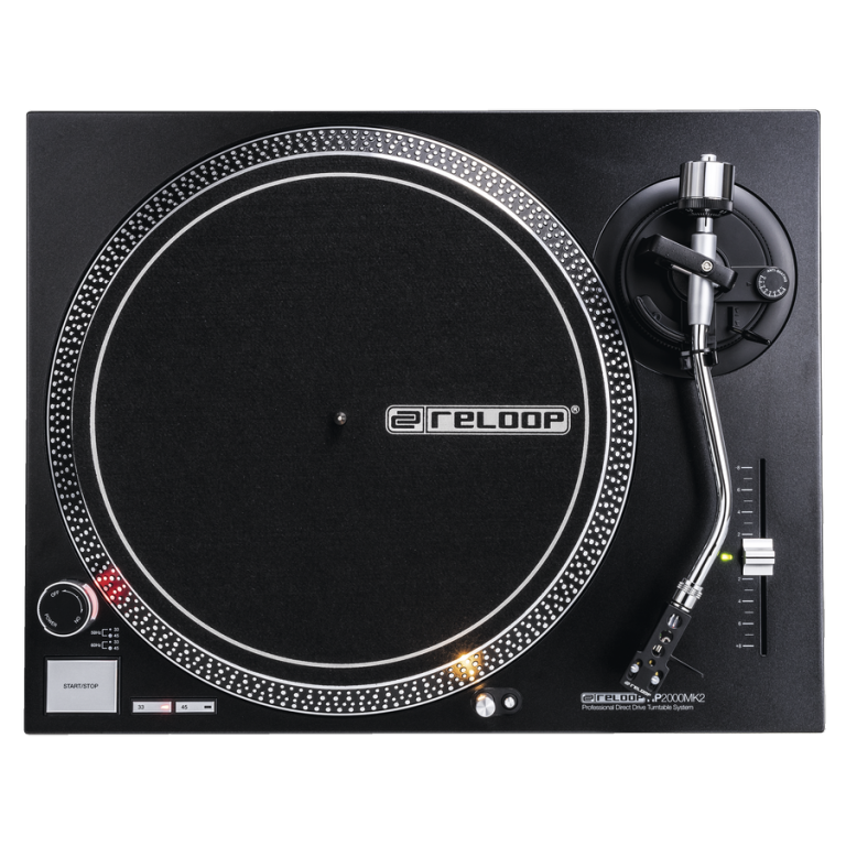 Reloop RP-2000 MK2 USB Quartz-controlled DJ Turntable with Direct Drive