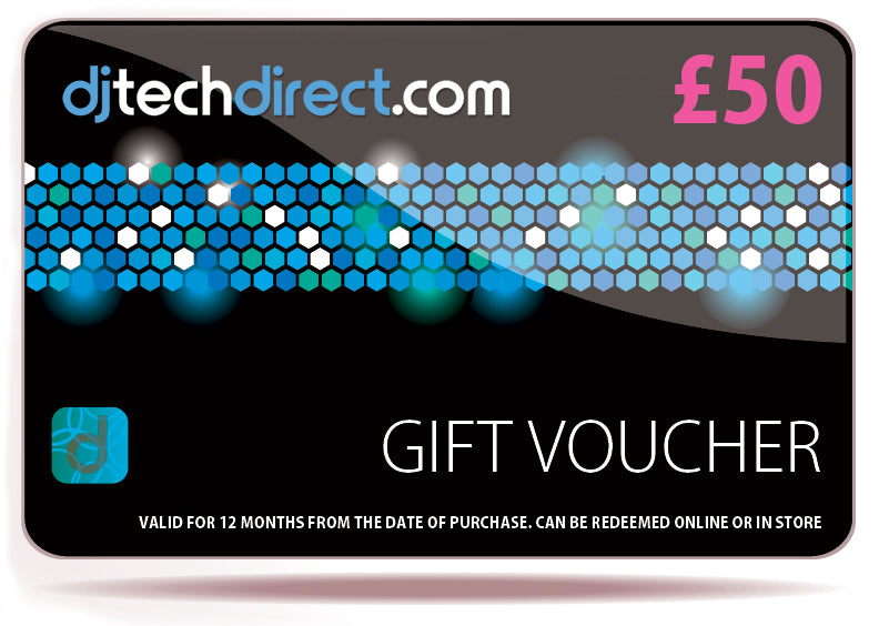£50 DJ Tech Direct Gift Voucher