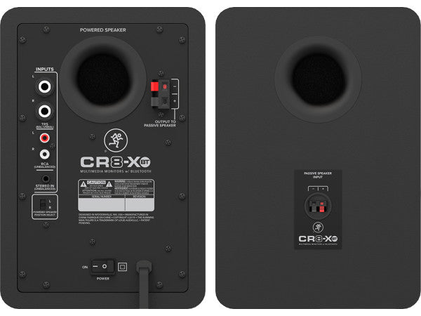 Mackie CR8-XBT 8" Multimedia Monitors