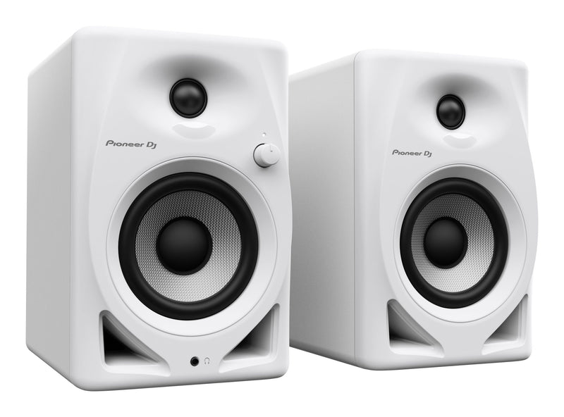 Pioneer DJ DM-40D Active DJ Monitor Speakers Pair White