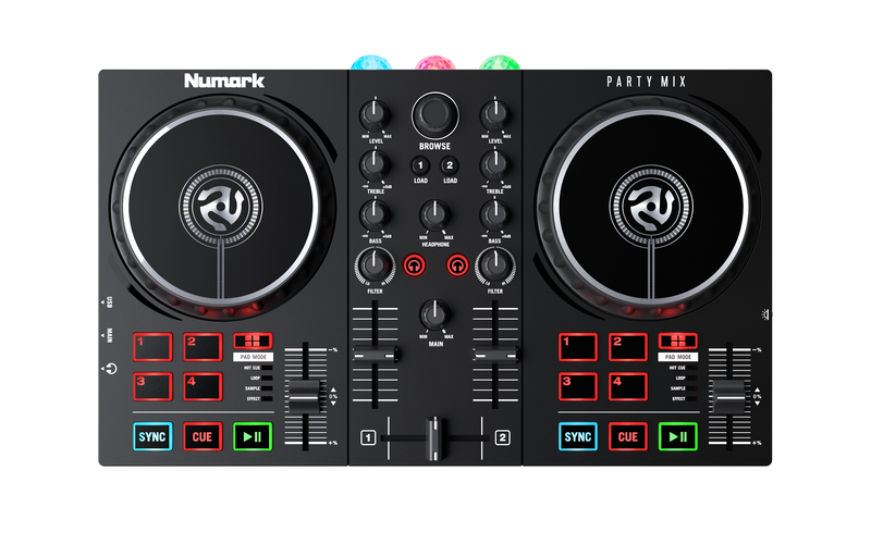 Numark PartyMix II - 2 Channel USB DJ Controller
