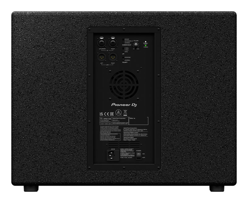 Pioneer DJ XPRS-1152S Active Sub PA Speaker