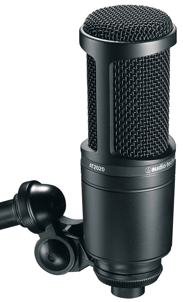 Audio Technica AT2020 Studio Condenser Microphone