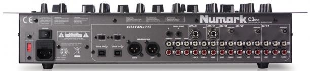 Numark C3USB 5 Channel DJ Mixer