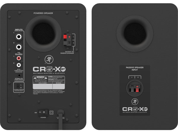 Mackie CR5-XBT 5" Multimedia Monitors
