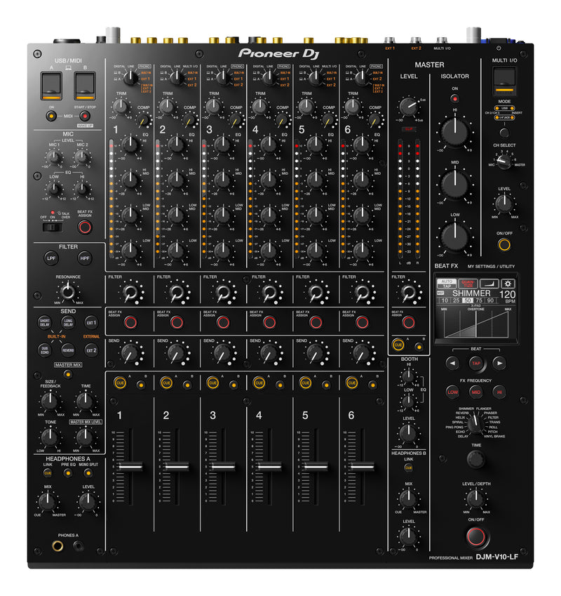 Pioneer DJ DJM-V10LF 6 Channel DJ Mixer