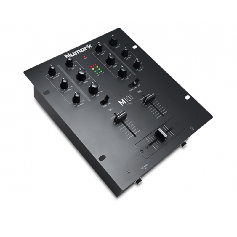 Numark M101USB Black 2 Channel DJ Mixer With USB