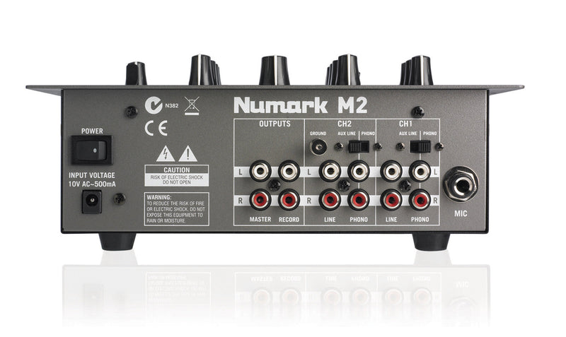 Numark M2 Black 2 Channel DJ Mixer