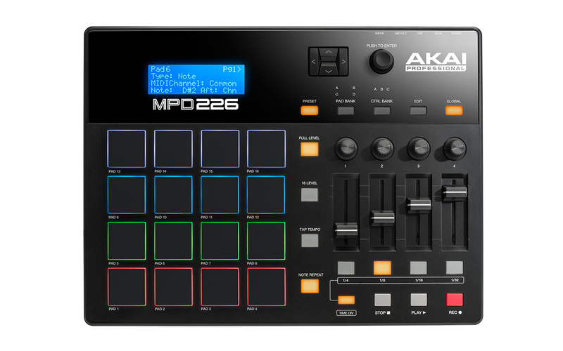 Akai MPD226 USB MIDI Pad Controller