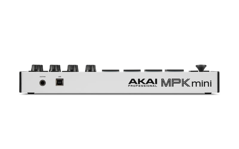 Akai MPK Mini MK3 USB MIDI Keyboard - White