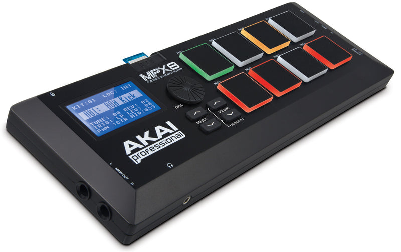 Akai MPX8 8 Pad USB MIDI Controller