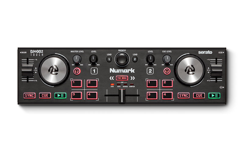 Numark DJ2GO2 Touch Micro DJ controller