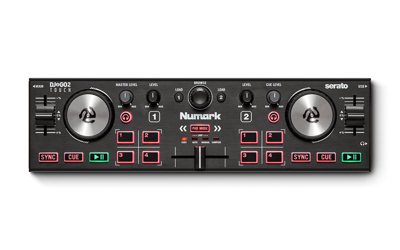 Numark DJ2GO2 Touch Micro DJ controller