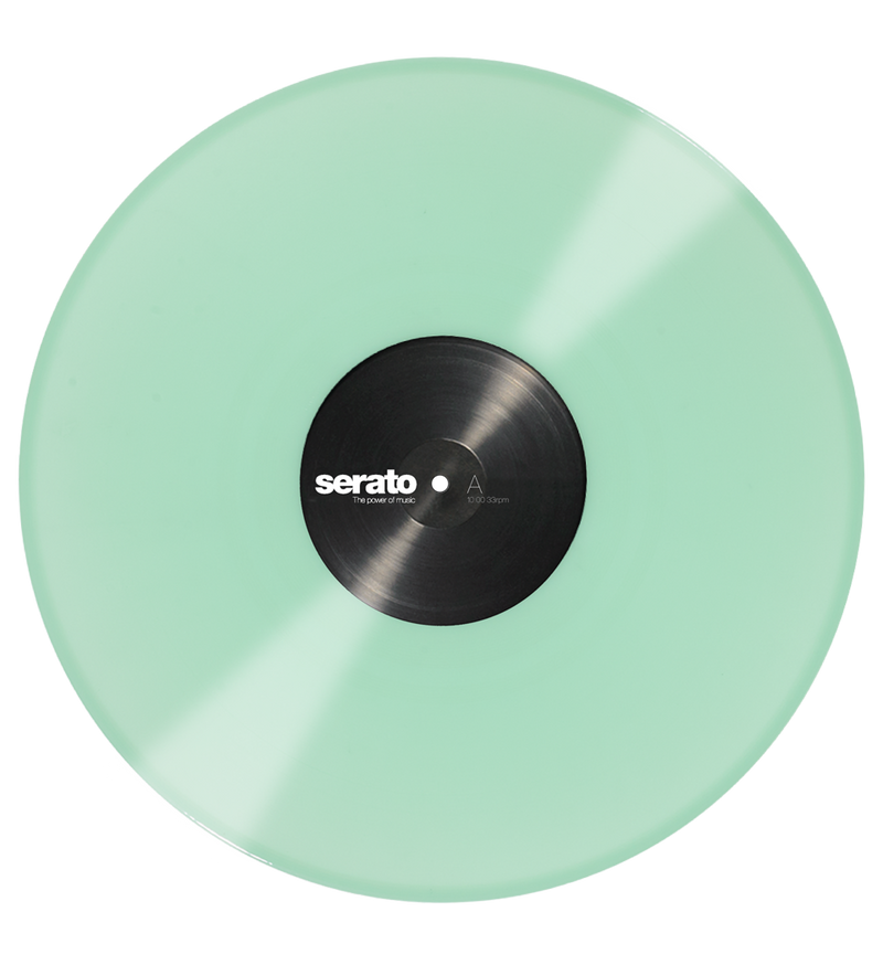 Serato 12" Standard Colours (Pair) - Glow In The Dark Control Vinyl