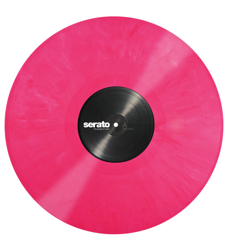 Serato 12" Standard Colors (Pair) - Pink Control Vinyl