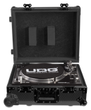 UDG FlightCase Multi Format Turntable + (Trolley & Wheels) - Black