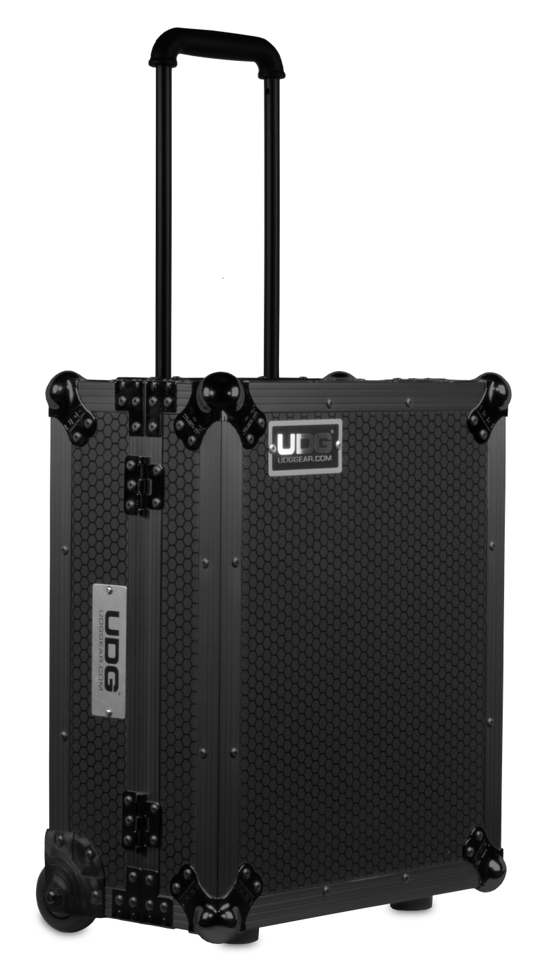 UDG FlightCase Multi Format Turntable + (Trolley & Wheels) - Black